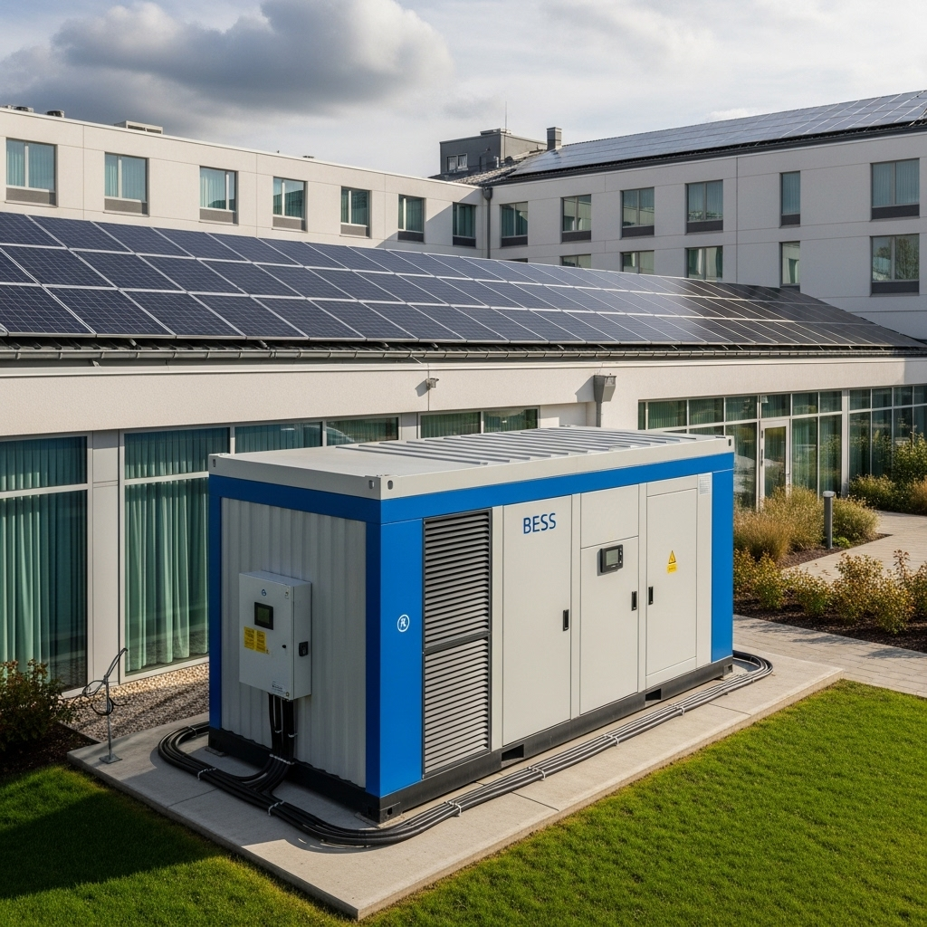 Sistema de Bateria para Hotel e Resort